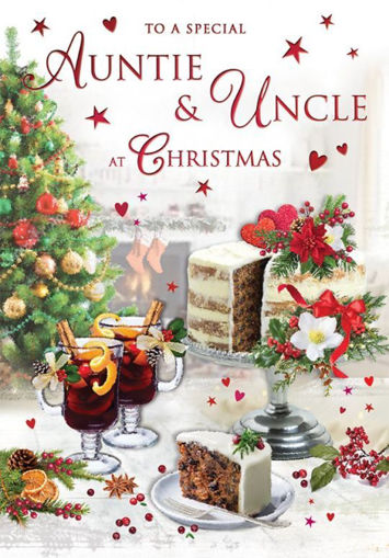 Picture of SPECIAL AUNTIE & UNCLE CHRISTMAS CARD